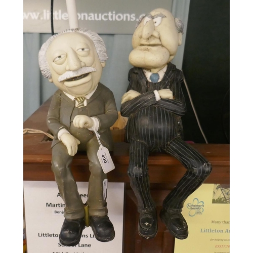 490 - Two Muppet ornaments