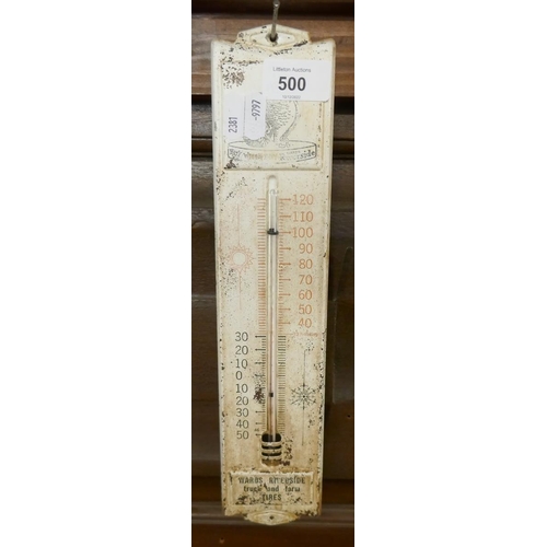 500 - Advertising thermometer