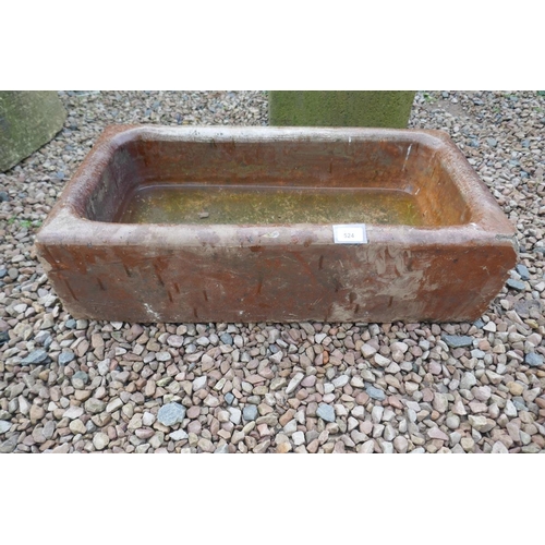 524 - Stone trough