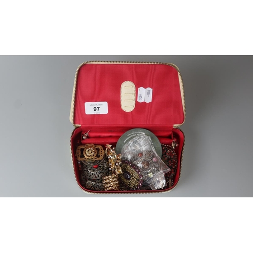 97 - Box of jewellery