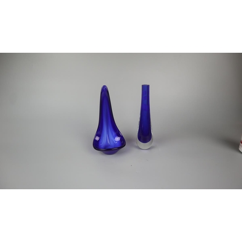 261 - Collection of blue glass