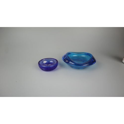 261 - Collection of blue glass