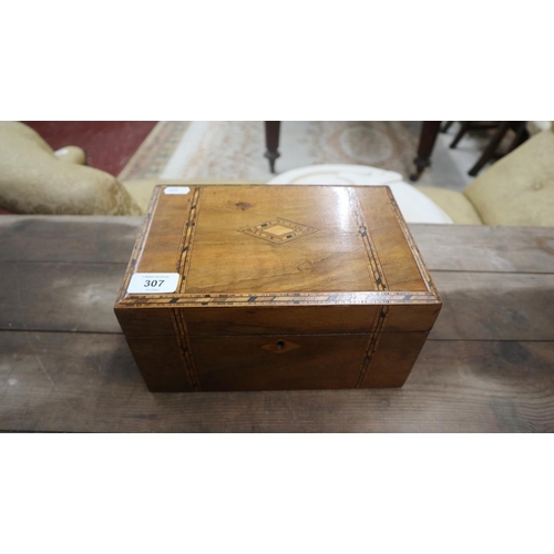 307 - 2 sewing boxes