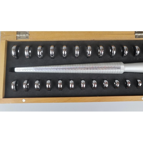 83 - Cased ring sizer by Sutton Tools