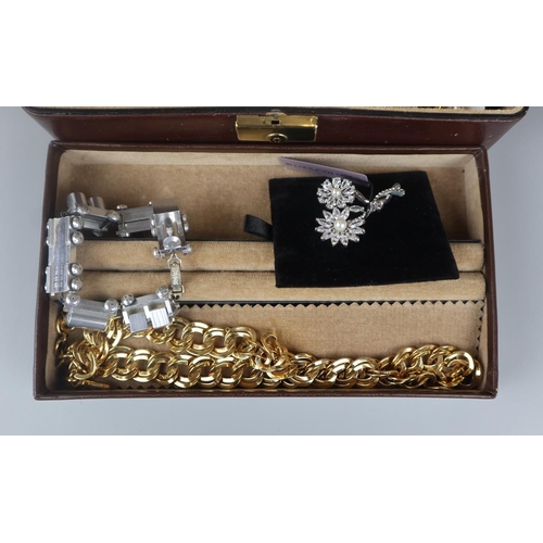 89 - Jewellery box & contents