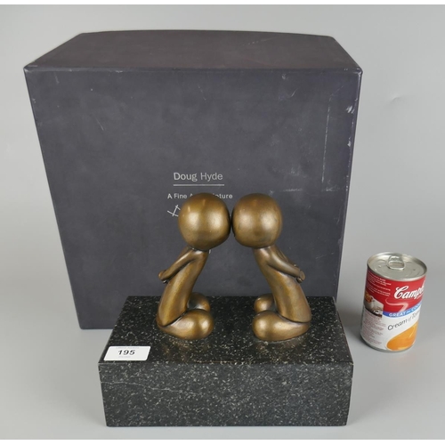 Doug Hyde Artist's Proof bronze sculpture - First Date 6 of 10 UK edition in original box with COA - Approx height: 22cm