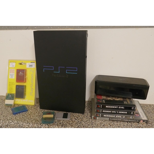 288 - Play Station 2 with games, accessories etc