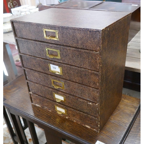 339 - Mid-century stationery drawers
