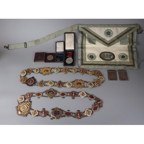 85 - Collection of masonic equipmant