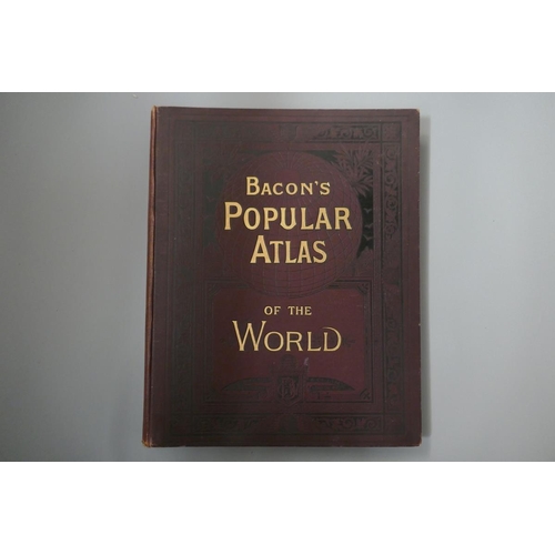 95 - Bacons Popular Atlas of the World
