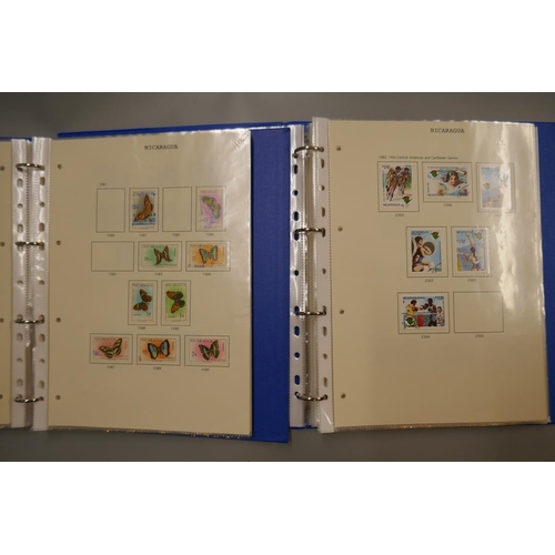 103 - Stamps - Nicaragua 1958-1990 2 volume collection
