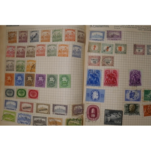 122 - Stamps - 4 stamp albums