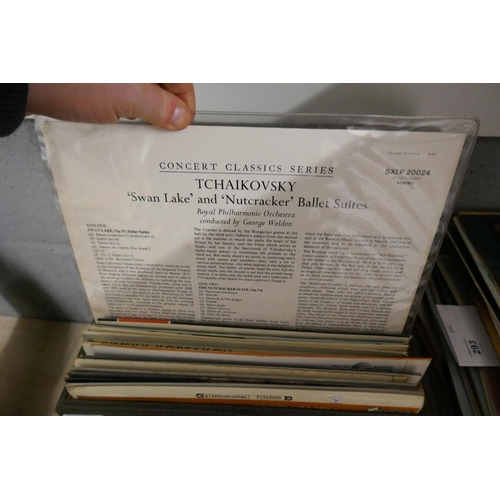 292 - Collection of classical music LPs
