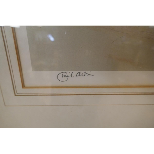 345 - Cecil Aldin print signed - Penshurst