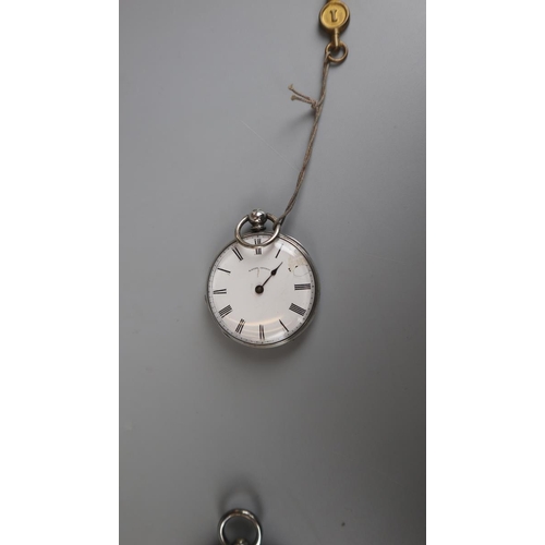 80 - 4 hallmarked silver pocket watches
