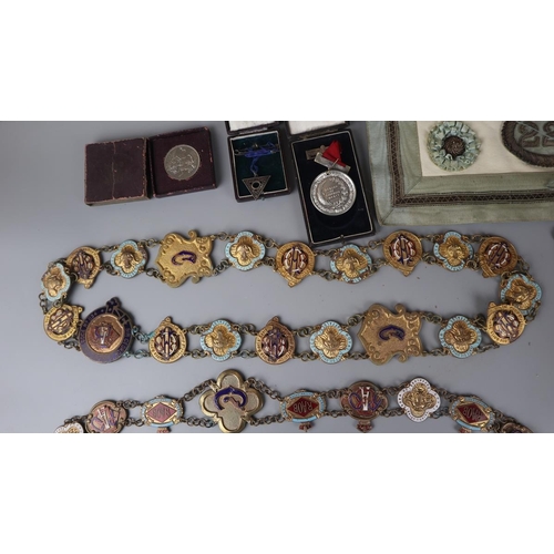 85 - Collection of masonic equipmant