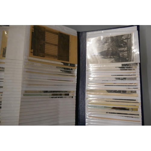 91 - Quantity of populated postcard albums