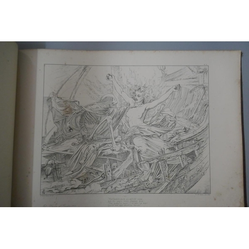 92 - Coleridge's - Rime of the Ancient Mariner antique book