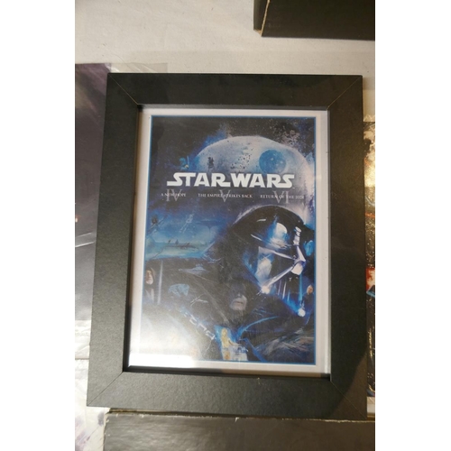 94 - Collection of Star Wars memorabilia to include Femi Taylor autographed photo from Star Wars Return O... 