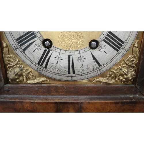 334 - Walnut bracket clock - Fabien Robin London