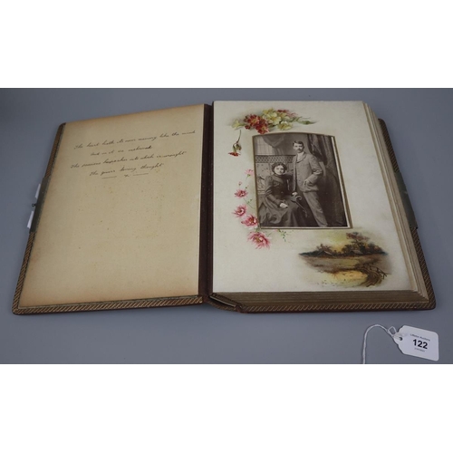 122 - Victorian photo album