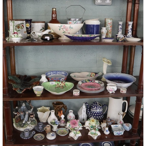 214 - Large collection of ceramics to include Royal Worcester, Coalport etc