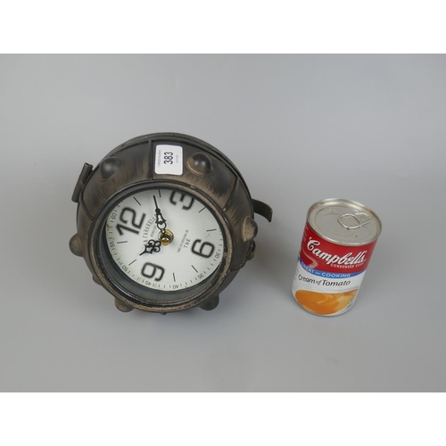 383 - Grenade style mantle clock