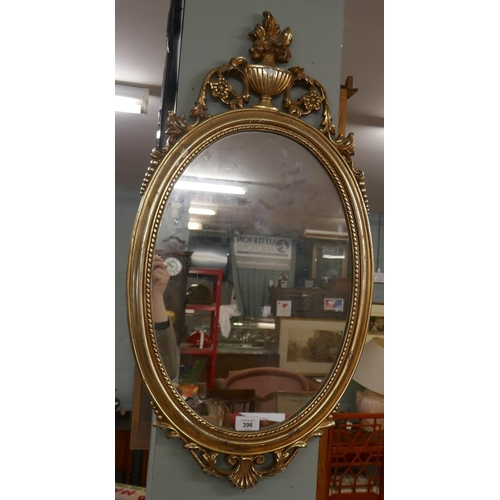 396 - Gilt framed mirror