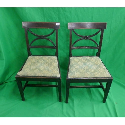 412 - A pair of antique chairs