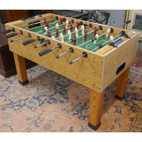 415 - Full size table football by Sportcraft
