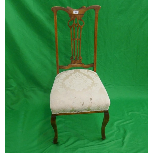 461 - Upholstered chair