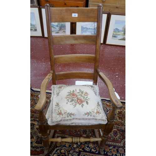 476 - Victorian rocking chair