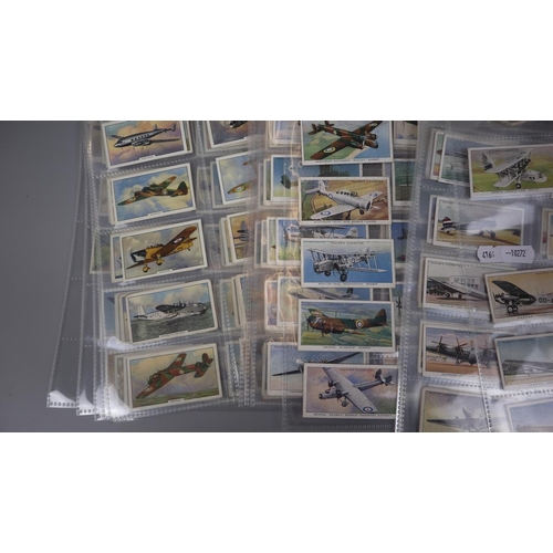 120 - Collection of cigarette cards to include albums