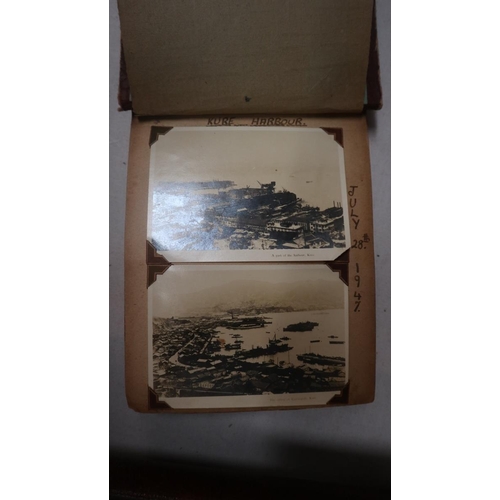 121 - Collection of photographs to include Hiroshima aftermath photos