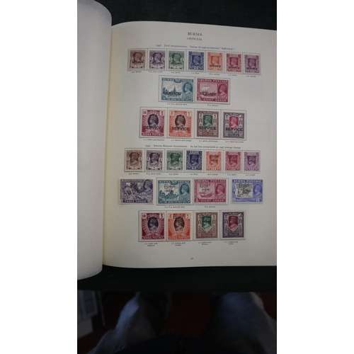 138 - Stamps - King George 6th printed album with good range of stamps