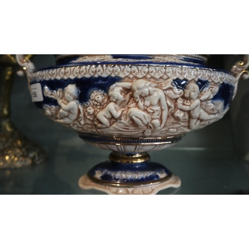 158 - Italian centre piece vase