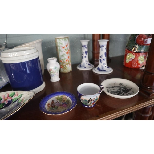 214 - Large collection of ceramics to include Royal Worcester, Coalport etc