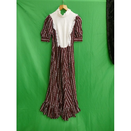 419 - Collection of vintage clothing to include Victorian examples