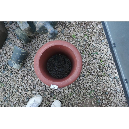 492 - Terracotta chimney pot