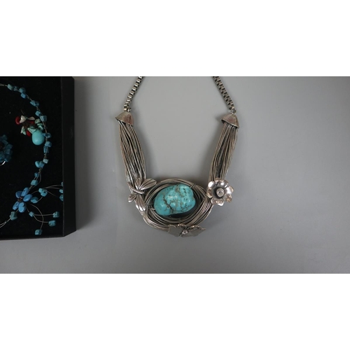 85 - Collection of mostly turquoise jewellery