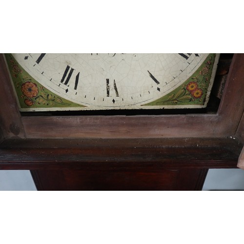 357 - Country house oak long case clock by Sam Simms of Chipping Norton