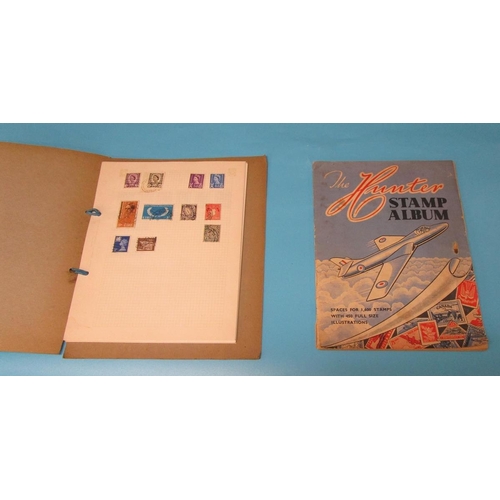 159 - Stamps - 2 stamp albums to include stamps of the World