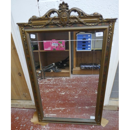 382 - Gilt framed mirror