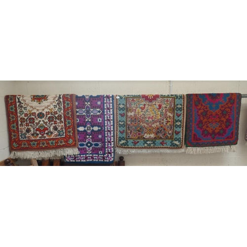 457 - 4 patterned rugs