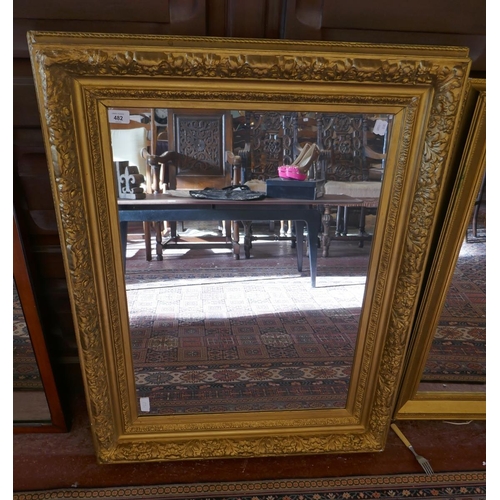 482 - Gilt framed mirror