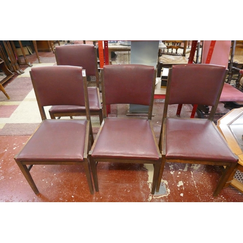 486 - 4 Gordon Russell chairs