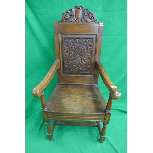 494 - Antique Wainscot chair