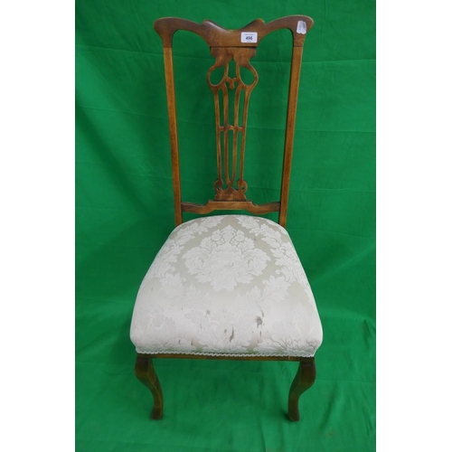 496 - Upholstered chair