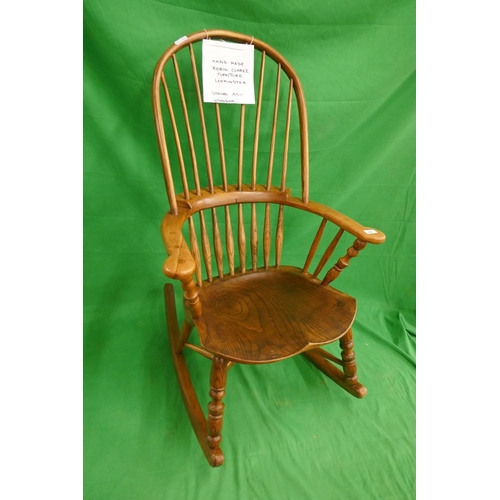 500 - Handmade Windsor rocking chair