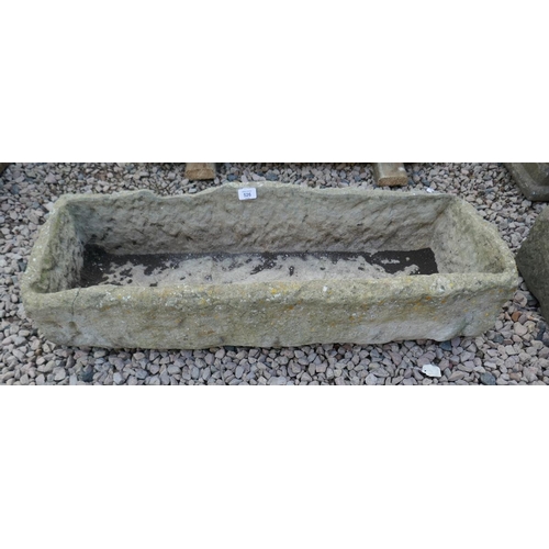 526 - Antique stone trough